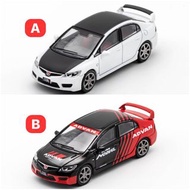 DCT 1:64合金模型 Honda Civic Type R FD2 advan