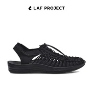 LAF Project - Sandal Gunung Pria Wanita Sendal Travelling Outdoor Hitam Tali Kekinian LAF Project