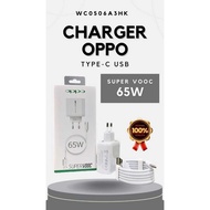 (Moza) Travel Charger Oppo 65watt Type C Support Fast Charging Super VOOC 65W