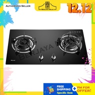 Rinnai 2 Burner Built In Glass Gas Cooker Hob RB-982G