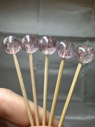 DIY 串珠/水晶珠子/單珠/散珠 (紅超七單珠) 9.9 mm (#1-#5)