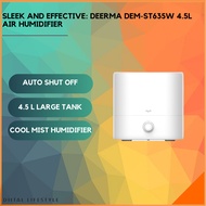 Deerma ST635W Ultrasonic Air Humidifier Aromatherapy Diffuser with Purifying Dust Filter for Room, Baby, Plants, Bedroom