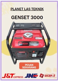 TERMURAH GENSET EDON Genset 3000 watt Gasoline Edon ED 52000I Setara Tiger / Honda GENSET