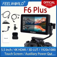 FEELWORLD F6 PL 5.5 Inch portable monitor hdmi 3D LUT Touch Screen DSLR Camera Field Monitor IPS FHD1920x1080 monitor 4K