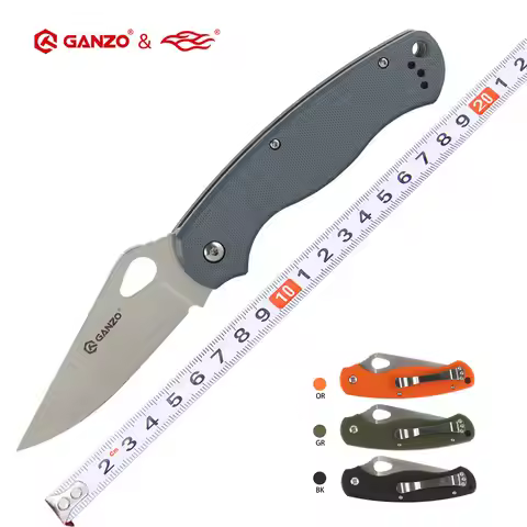 Ganzo G729 Firebird FBKNIFE 440C Blade G10 Handle Folding Knife Knife Outdoor Camping Hunting Pocket