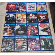Assorted ps4 games (cd)