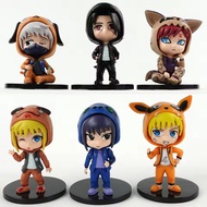 Naruto Hoodie Chibi Action Figure Naruto Yondaime Sasuke Kakashi Itachi Gaara