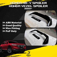 Honda HRV HR-V Vezel RS Filewar Euro Spoiler Roof Rear Spoiler Trunk Duck Tail 2022 2023 2024 2025
