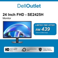 Dell SE2425H / E2423H / S2425H 24" Full HD Monitor / Monitor HD Penuh dengan Sudut Pandangan Luas