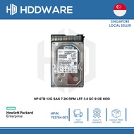 HP 6TB 12G SAS 7.2K 3.5in 512e MDL SC HDD // 793671-B21 // 793764-001