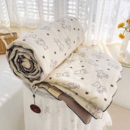 [FREESHIP❤️] CHĂN Hè Cotton Đũi Hàn Quốc Cực Mềm Mịn Chăn Sơ Đậu Nành Nhập Khẩu Mền Lẻ Chăn Lẻ Chăn 