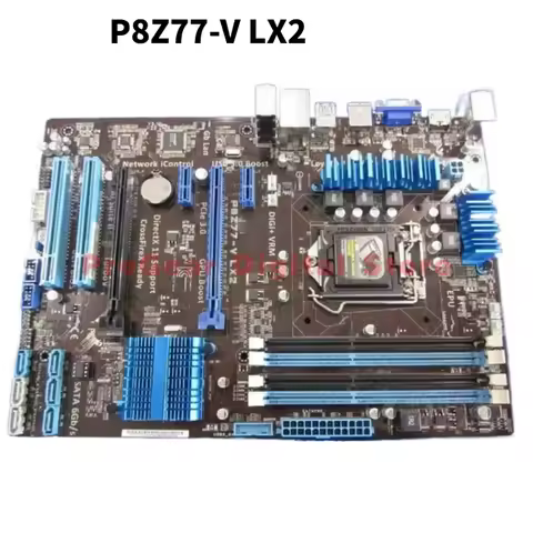 Used for ASUS P8Z77-V LX2 LGA1155 ATX DDR3 Motherboard for Intel 2nd/3rd Gen Core i7/i5/i3/Pentium/C