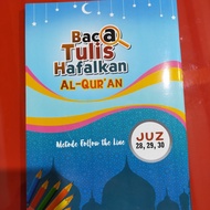 buku menulis al quran juz 28 29 30 full