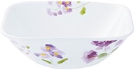 Corelle J2323-VM CP-9416 Medium Pot, Violet Mist, Square Medium Bowl, Square Medium Bowl