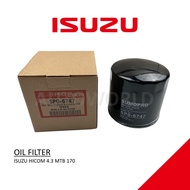 OIL FILTER ISUZU HICOM 4.3 MTB 170 8-97096777-0 - O-6747