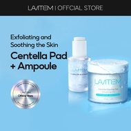 LAVITEM Centella Clearing Pad 1 + Centella Silk Blue Ampoule 1 (centella extracts 50%, centella ampo