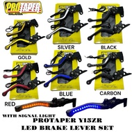 PROTAPER Y15Zr Y15 Lc135 Nvx155 brake lever set with signal light and daylight