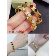 [Real Shot] New Style Narrow Four-Leaf Clover Bracelet Female Bracelet ANV5
