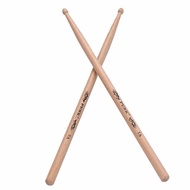 One Pair of 7A Wooden Drumsticks Drum Sticks Ash Wood Drum Set Accessories (7A)