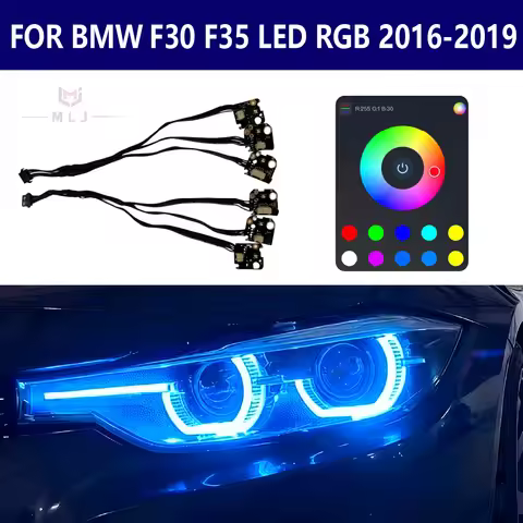 63117419610 For BMW F30 F31 F35 2016-2019 LCI LED style RGB DRL 3 series CSL style daytime running l