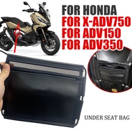 For Honda X-ADV750 XADV X-ADV 750 XADV750 ADV150 ADV 150 ADV350 Motorcycle Essories Under Seat Storage Bag Leather Tool Bag