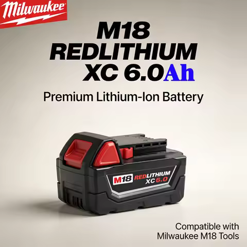 Milwaukee Li-Ion Battery 18V 6.0Ah For Milwaukee M28 48-11-2830 0730-20 Tool battery compatible with