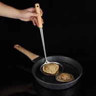 304 Stainless Steel Crispy Rice Mold Spoon New Oil Cake Mold Fried Spoon Shrimp Cake Spoon Wooden Ha