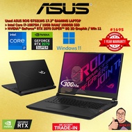 #1695 Used Asus ROG G732LWS Gaming Laptop Intel Core i7-10875H 16GB 1TB SSD 17.3" 300Hz FHD Nvidia R