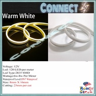 Neon Led Strip Light 12v 8mm x 16mm Led Neon Light 12V Neon Light 5meter Waterproof Led Neon Strip F