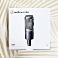 ไมโครโฟนคอนเดนเซอร์ Cardioid พร้อมโช้คเมาท์แบบกำหนดเอง Cardioid Condenser Microphone AT2035 [Audio T
