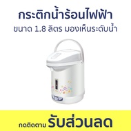 กระติกน้ำร้อนไฟฟ้า Sharp ขนาด 1.8 ลิตร มองเห็นระดับน้ำ KP-19S - กระติกน้ำร้อน กาน้ำร้อนไฟฟ้า กาต้มน้