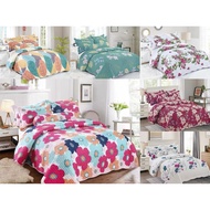 (Wan tong cadar)230x250cm Super Queen 6 in 1 / Queen cadar / 6 in 1 bedding sets / Patchwork Cadar 6
