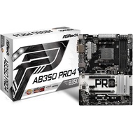 ASRock AB350 PRO4 ATX Motherboard(100% Brand New & 1 Month SG Warranty)