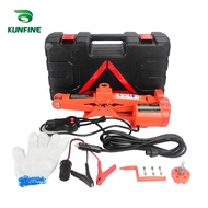KUNFINE Portable 12V Car Jack 2Ton Electric Jack Auto Lift Scissor Jack Lifting Machinisms Lift Jack