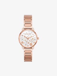 นาฬิกาข้อมือผู้หญิง Michael Kors Mini Portia White Dial Rose Gold MK3841