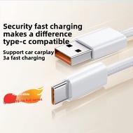 Fast Charging Carplay Data Cable 3A 100W