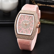 Franck MULLER FRANCK MULLER FRANCK Stainless Steel Case Diamond-Studded Stainless Steel Strap Exquisite Elegant Business Women's Watch