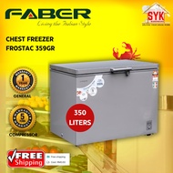 SYK Free Shipping Faber Frostac 359GR 350 Liters Chest Freezer Fridge Frozen Foods Freezer Peti Seju