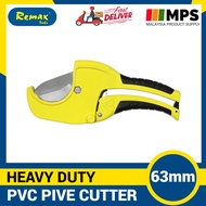 Remax Automatic PVC Pipe Cutter Gunting Pemotong Paip PVC 63MM PVC Pipe Plumbing Tube Cutter Scissor