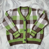 Katlok special cardi sweater knitted blouse jeans (READ DESCRIPTION)
