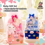 MOO BABY Big Baby Gift Set Newborn Baby Clothes Newborn Gift Barang Bayi Besar Newborn Set Hamper Ba