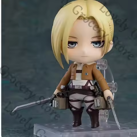 Anime Shingeki No Kyojin Annie Leonhart Attack on Titan Cosplay Cartoon Garage Kits Figures Model Mi