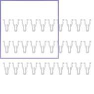 【Clearance Sale】30pcs White Plastic Nylon Switch Bezel Clip For Toyota for 4Runner for Lexus