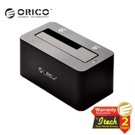 HITAM Orico 6619US3 5Gbps Super Speed USB 3.0 to SATA Hard Drive HDD Docking Station - Black