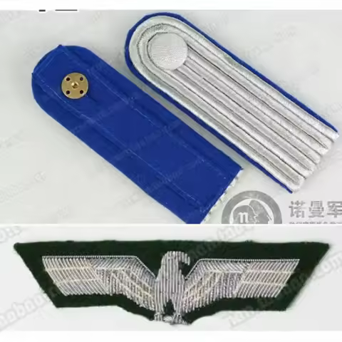 Reproduction Cosplay German WH Medical Officer's Insignia Without Shoulder Strap Cypher Reenactment 
