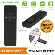 Portable Mini MP3 Player Support Micro Sd Tf Card Bentuk Mini Kecil Portabel Mudah Dibawa Travel Tra