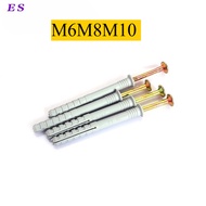 Plastic Percussion Type Expansion Combination Nylon Expansion Screw Self-Tapping Screw Expansion Plu