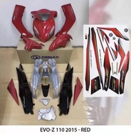 Cover Set Demak Evo Z 110 2015/2017 Accessories