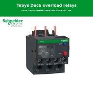Schneider Electric Thermal overload relay รุ่น Tesys Deca 690VAC 0.4 to 0.63A 1NO+1NC class 10A scre