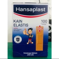 HANSAPLAST isi 100 dan 50 / HANSAPLAST Plester Kain elastis